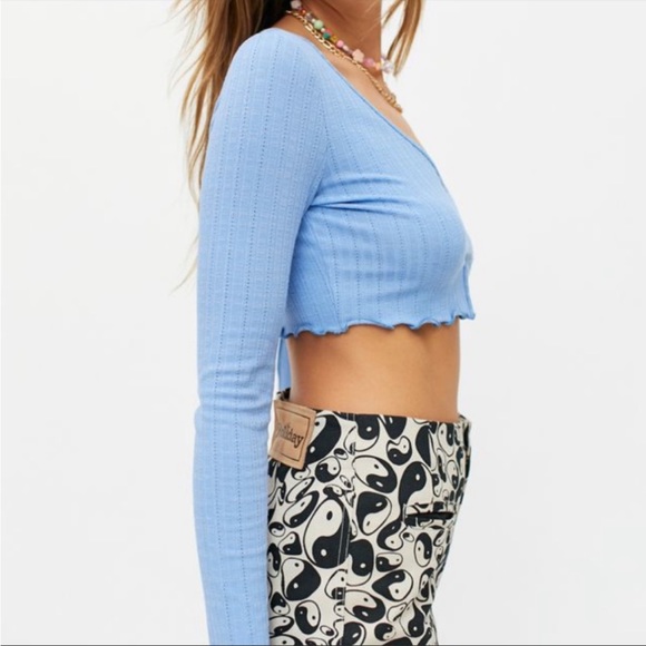 NWOT Urban Outfitters Chance Cropped Cardigan - Picture 3 of 13